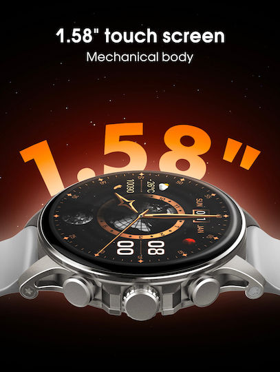 Ldnio SW01 Smartwatch with Heart Rate Monitor (Black)