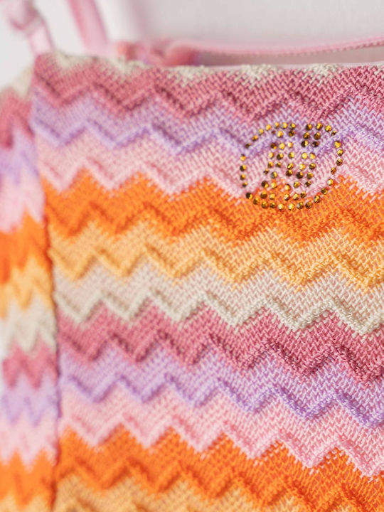 Children's Dress Sleeveless Knitted Multicolour