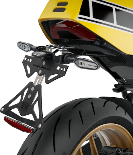 Αναδιπλούμενη Βάση Πινακίδας Barracuda Για Yamaha Xsr 900 Gp 2024-2026 Με Θέση Για Εργοστασιακά Φλας