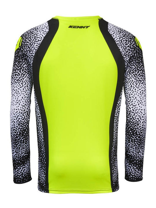 Kenny Force Männer Motocross-Shirt Gelb Farbe