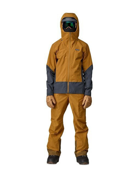 Patagonia Men's Ski & Snowboard Jacket Brown 31745-RPBN