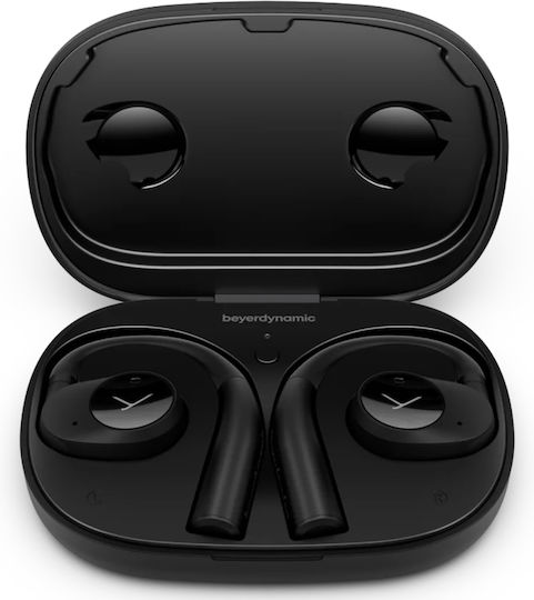 BeyerDynamic Verio 200 Open Ear Bluetooth Handsfree Ακουστικά με Αντοχή στον Ιδρώτα και Θήκη Φόρτισης Μαύρα