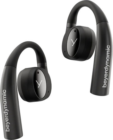 BeyerDynamic Verio 200 Open Ear Bluetooth Handsfree Ακουστικά με Αντοχή στον Ιδρώτα και Θήκη Φόρτισης Μαύρα