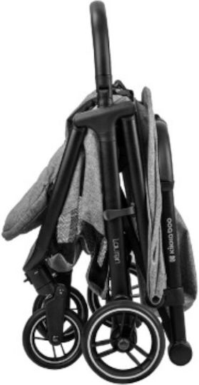 Kikka Boo Lauren Καρότσι Μωρού Kατάλληλο για Nεογέννητο Dark Grey 7.4kg