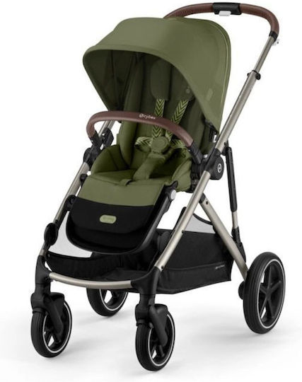 Cybex Gazelle S Baby Stroller Suitable for Newborn Moss Green 12.6kg