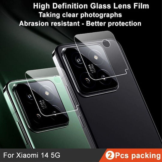 Imak Camera Protection Tempered Glass Transparent for the Xiaomi 14 5G