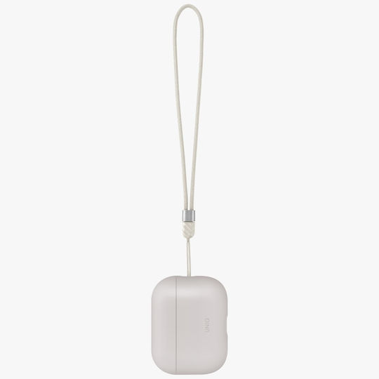 Uniq Case Silicone in Beige color for Apple AirPods Pro
