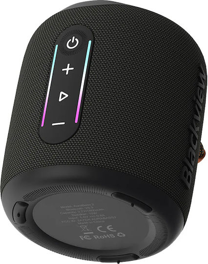 BlackView AuraBass 2 Αδιάβροχο Ηχείο Bluetooth 10W Μαύρο
