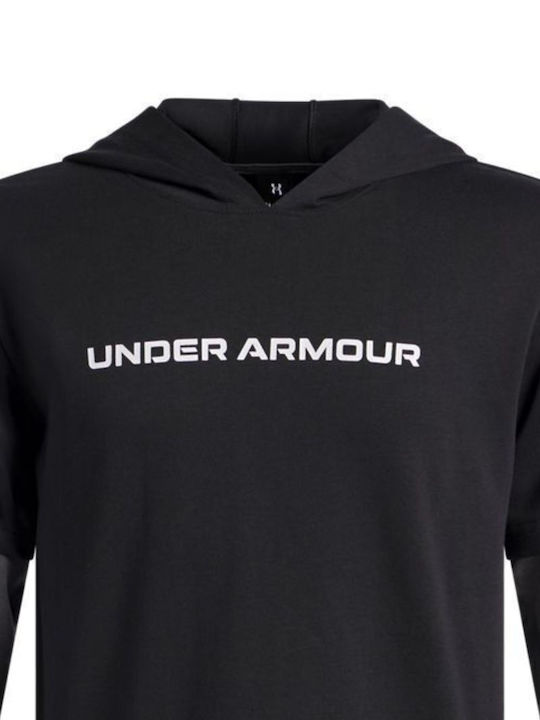Kids Sweatshirt with Hood Black Rival