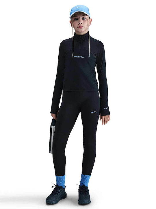 Kids Legging Sports Long Dri-Fit Black