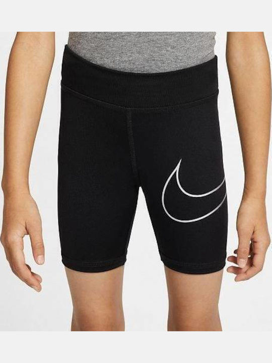 Παιδικό Κολάν Αθλητικό Κοντό Dri-Fit Μαύρο