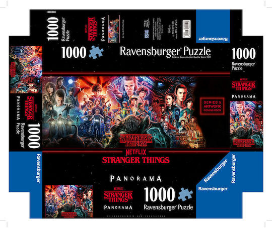 Ravensburger Stranger Things Panorama Puzzle 1000 Pieces
