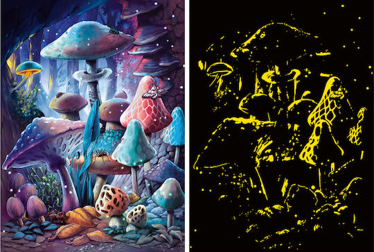 Moonlight Mushrooms Puzzle 2D 500pcs
