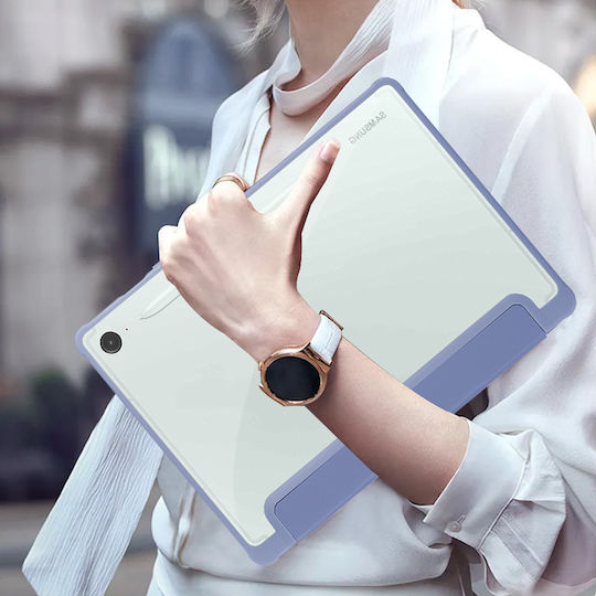 Husă Magnetică Trifold Samsung Galaxy Tab S10 Lite S10 FE 10.9" 2025 Smart Cover Suport Stylus Lavandă