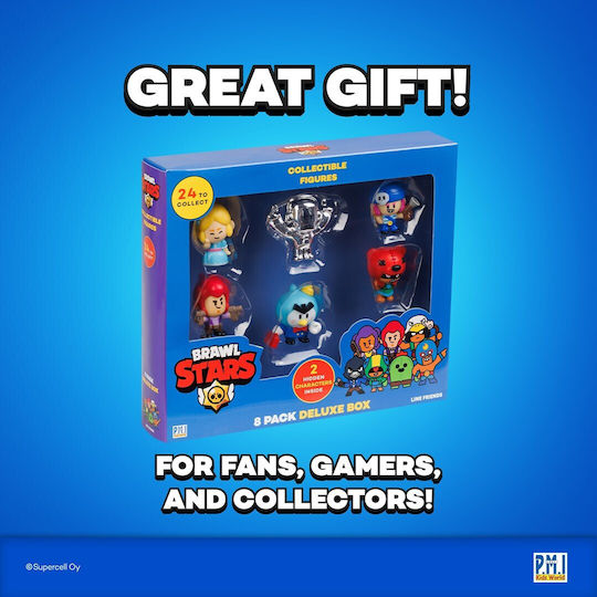 Brawl Stars Figurine S1 Pachet 8 Deluxe Cutie Ver.b