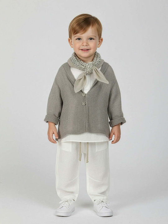 Kids' Set with Pants Summer 5pcs Beige