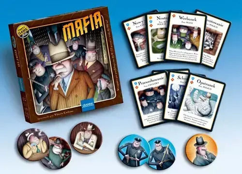 Επιτραπέζιο Παιχνίδι Mafia για 7-10 Παίκτες 8+ Ετών Granna
