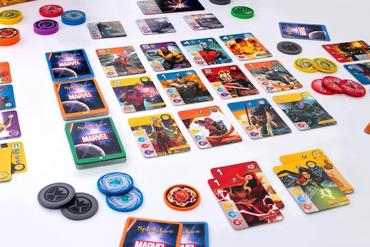 Board Game Splendor Marvel (PL) for 2-4 Players 12+ Years Old (PL) Rebel Games