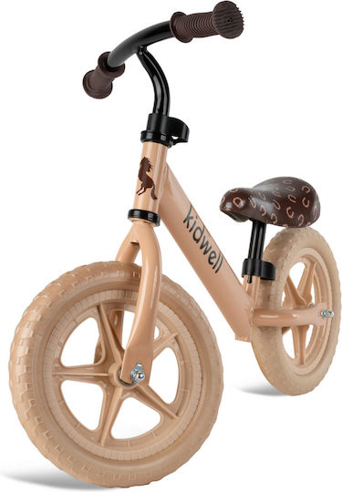 Kidwell Bicicletă de Echilibru pentru Copii Bej