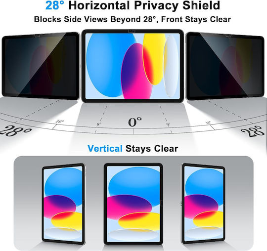 Protectoare De Ecran Din Sticlă Temperată Privacy Pentru Lenovo Yoga Tab 11.1″ 2025 Secure Glass