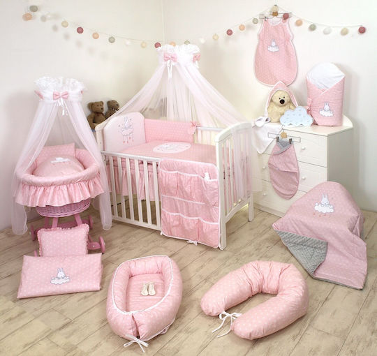 Amy Mückennetz Zimmer Sky Bunny Baumwolle 68729+s mit Stützfuß Rosa