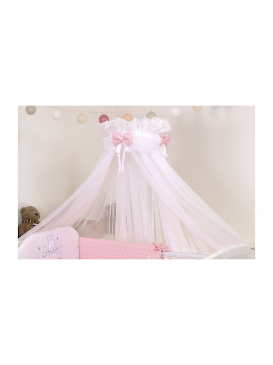 Amy Plasă de țânțari Magazin online Sky Bunny Din bumbac 68729+s cu suport Roz