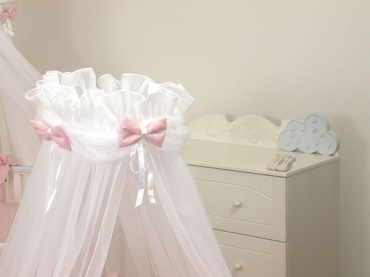 Amy Mückennetz Zimmer Sky Bunny Baumwolle 68729+s mit Stützfuß Rosa