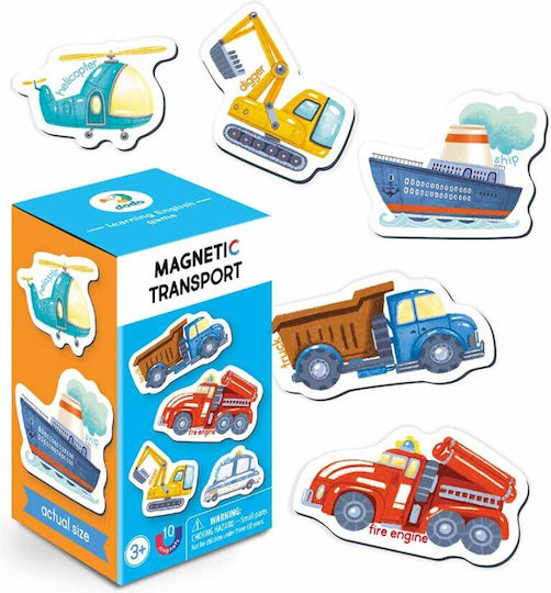 Dodo Magnetic Construction Toy Learn Transport for Children 3+ Years