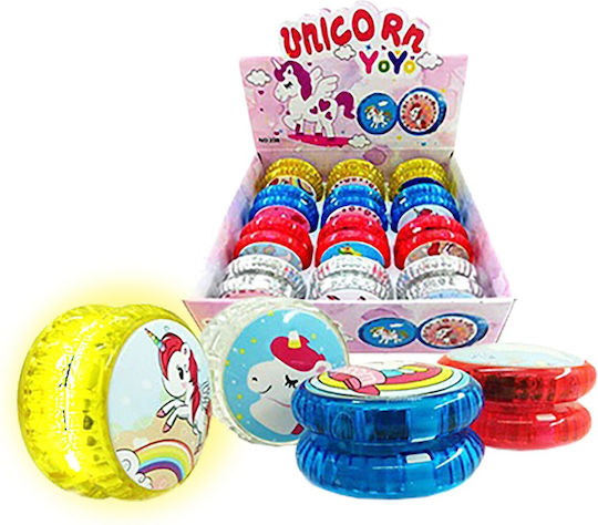 ToyMarkt Yo-Yo Unicorn (Various Designs/Assortment of Designs) 1pc
