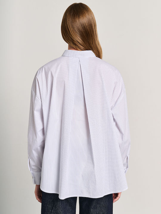 Women's Long Sleeve Shirt Blue