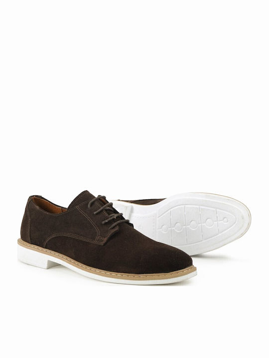 Wildleder Herren Freizeitschuhe Braun