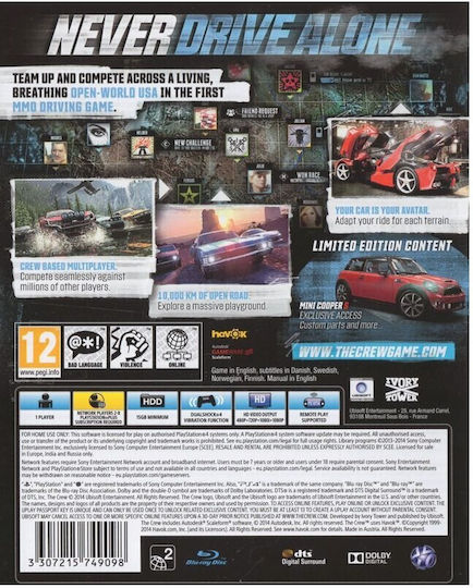 The Crew PS4 Spiel (Gebraucht)