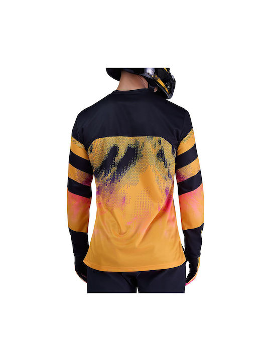 Fox Ranger Men's Long Sleeve Cycling Jersey Mountain Bike Orange