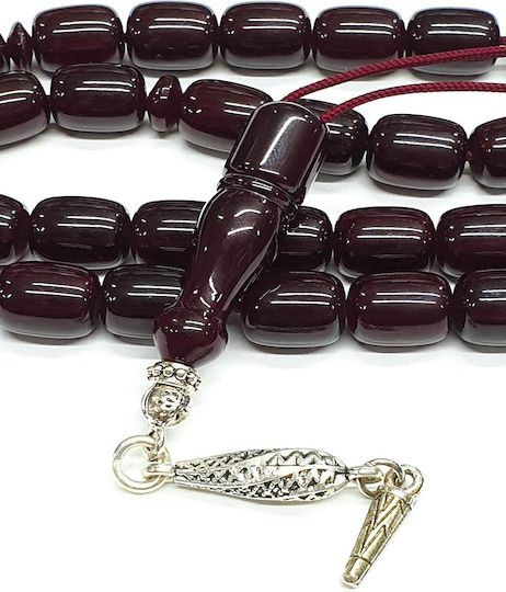 Worry Beads 33 Beads Mastic Bakelite