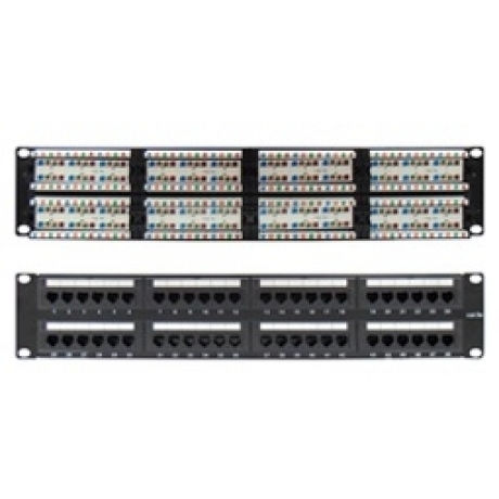 Patch Panel Cat5e Utp 48p 19" 2u Lancom