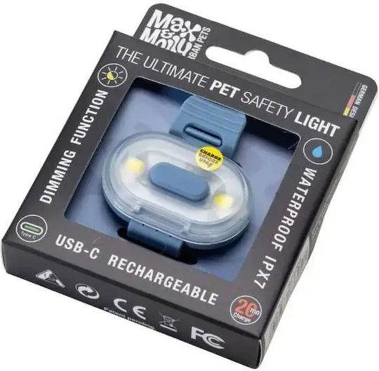 Max Molly Φωτάκι Προστασίας Σκύλου Matrix Ultra Led-safety Light-ocean