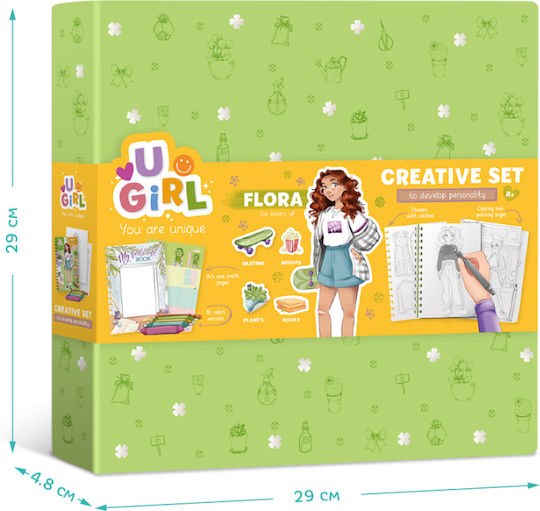Dodo Toys Δημιουργικό Σετ Μόδας Flora