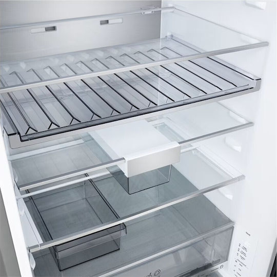 LG Ψυγειοκαταψύκτης 465lt Total NoFrost Υ203xΠ69.7xΒ70.4εκ. Ασημί GBBW726CMB