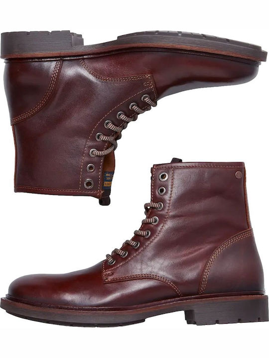 Leder Braun Stiefel