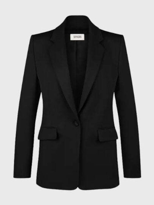 Drykorn Long Women's Blazer Black
