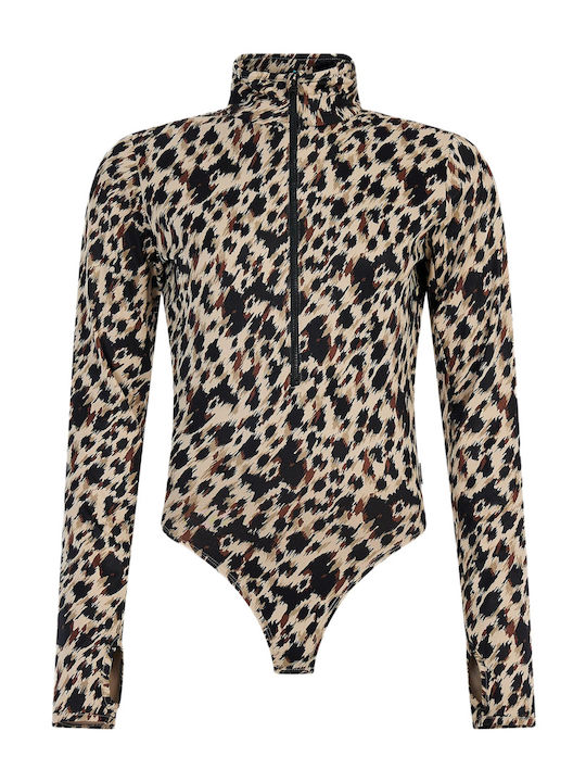 Protest Prtcosmic 1/4 Body Zip Top Baselayer Damen-Bodysuits