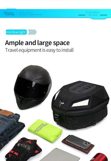 MC-0152-Α Tank Bag Μοτοσυκλέτας με Ιμάντες 25lt