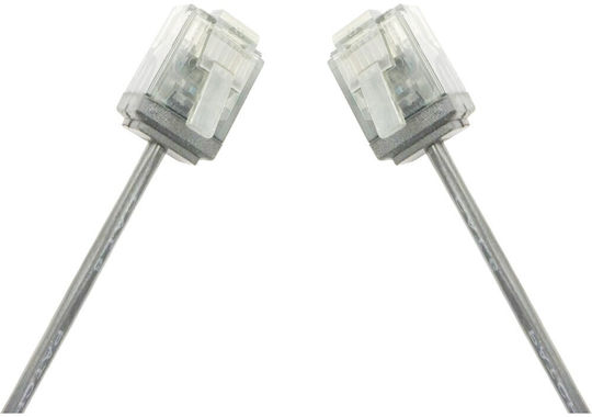 Techly U/UTP Cat.6 (Gigabit) Καλώδιο Δικτύου Ethernet 1m Λευκό