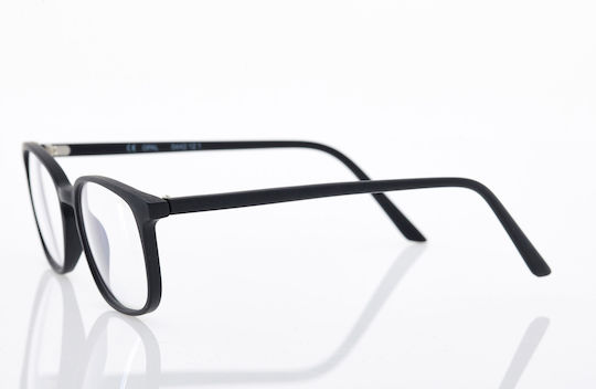 Blue Light Blocking Glasses Oblue Square Black M