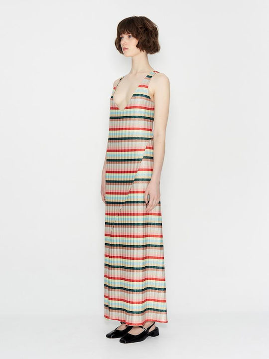Summer Maxi Striped Dress
