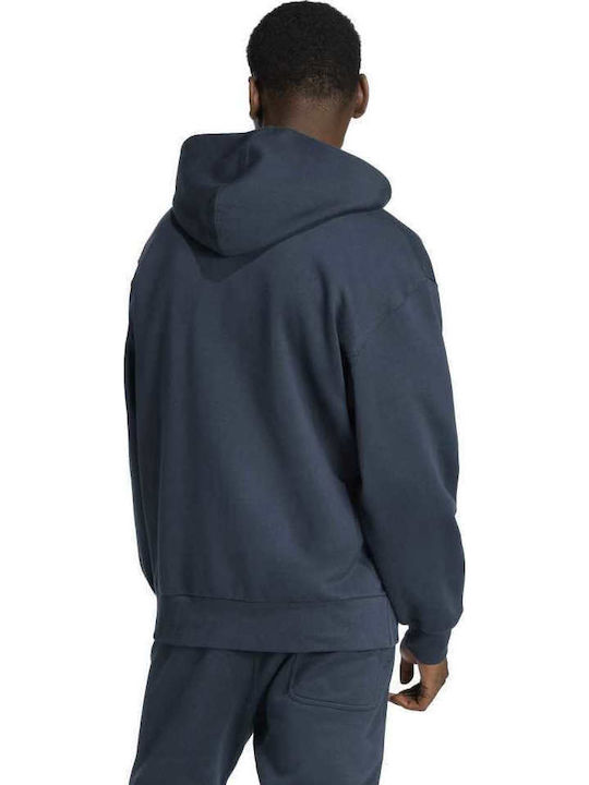 adidas Ζακέτα Μαύρη με Κουκούλα