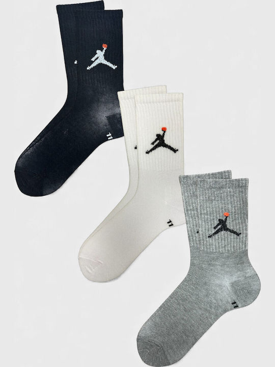 Design Socks Παιδικές Κάλτσες Μαύρο/λευκό/γκρι/πολύχρωμο 3 Ζευγάρια