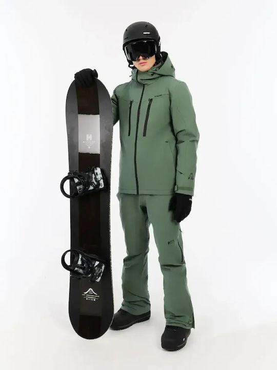 Μπουφάν Αδιάβροχο Aspen Green