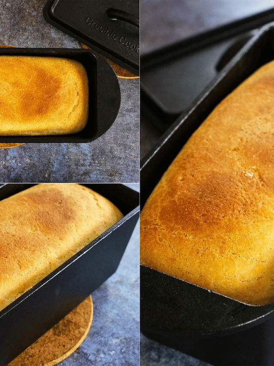 Backform Brot Gusseisen 28x14x11cm 1cm