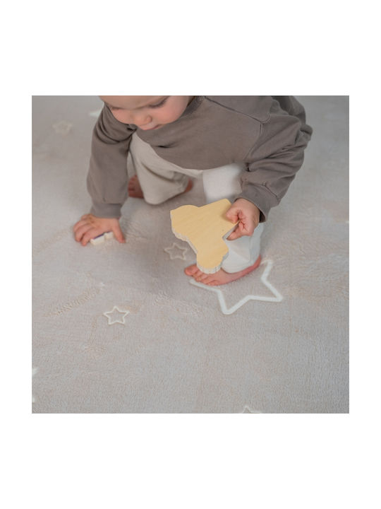 Hakuna Matte Handmade Kids Synthetic Rug Stars 170x120cm 25mm